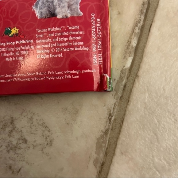 Sesame Street Board Book Lot 8 Books Early Learning - Picture 4 of 6